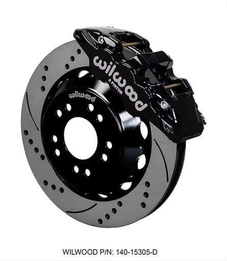 [WIL-140-15305-D] Wilwood 140-15305-D: AERO6 Big Brake Front Brake Kit 1963-1987 GM Trucks