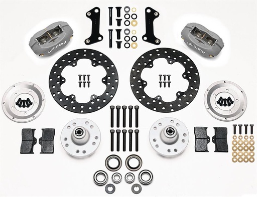 [WIL-140-1017-BD] Wilwood 140-1017-BD: 140-1017-BD Forged Dynalite Front Drag Brake Kit 1967-1969 Camaro