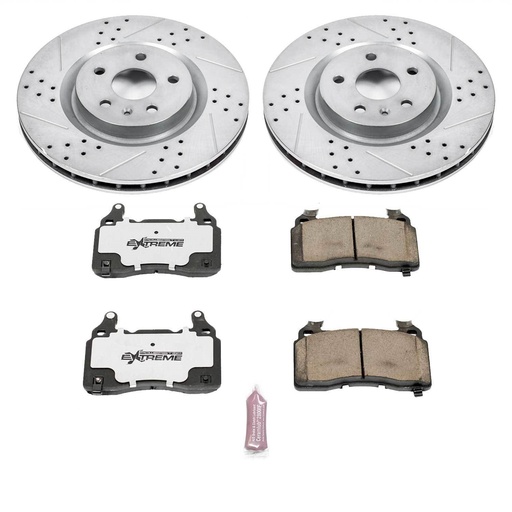 [PWR-K5602-26] Power Stop K5602-26: Z26 Street Warrior 1-Click Brake Kit