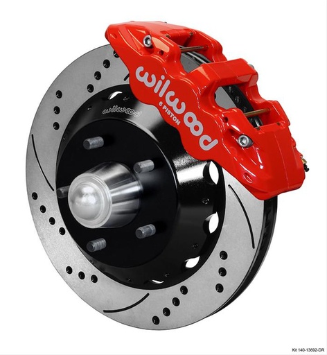 [WIL-140-13692-DR] Wilwood 140-13692-DR: AERO6 Big Brake Front Brake Kit 1963-1987 GM Trucks