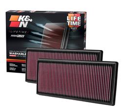 [KNN-33-2446] K&N 33-2446: 33-2446 Replacement Air Filter 2010-11 Land Rover Range Rover 4.4/5.0L