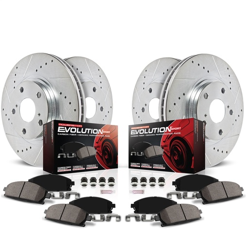 [PWR-K5952] Power Stop K5952: High Performance Brake Pads & Rotor Kit
