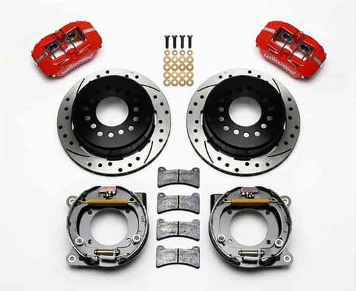 [WIL-140-11385-DR] Wilwood 140-11385-DR: Dynapro Low-Profile Rear Parking Brake Kit Rear End Axle: Large Chevy C10 Flange