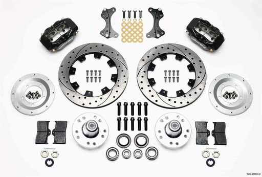 [WIL-140-9918-D] Wilwood 140-9918-D: Forged Dynalite Front Brake Kit Wilwood ProSpindle (Not Included)