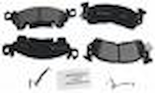 [ADO-17D52MH] ACDelco 17D52MH: PAD KIT FRT DISC BRK