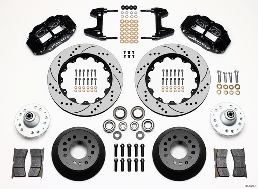 [WIL-140-9802-D] Wilwood 140-9802-D: Forged Narrow Superlite 6R Big Brake Kit 1974-1980 Ford/Mercury Vehicles