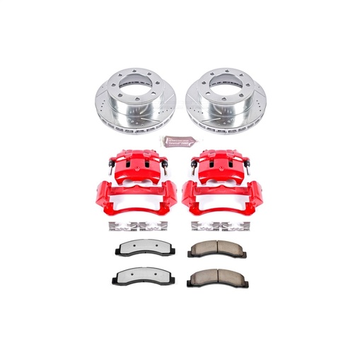 [PWR-KC1905-36] Power Stop KC1905-36: Truck and Tow Z36 Front Brake Pad, Rotor and Caliper Kit