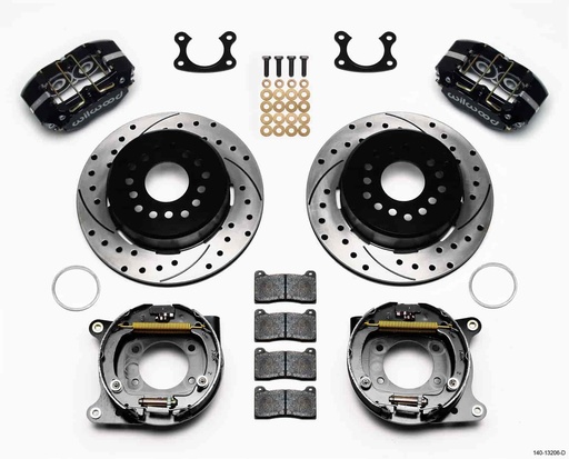 [WIL-140-13206-D] Wilwood 140-13206-D: DynaPro Dust-Boot Rear Parking Brake Kit
