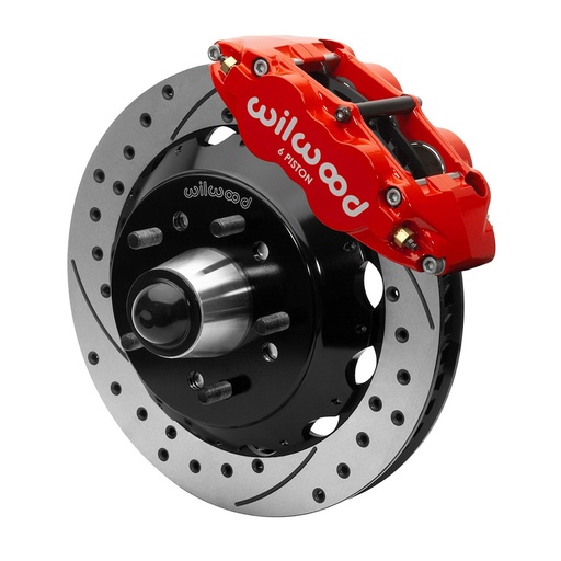 [WIL-140-15949-DR] Wilwood 140-15949-DR: Superlite 6R Front Big Brake Kit 1988-1998 Chevy/GMC C1500 Wilwood Drop Spindle