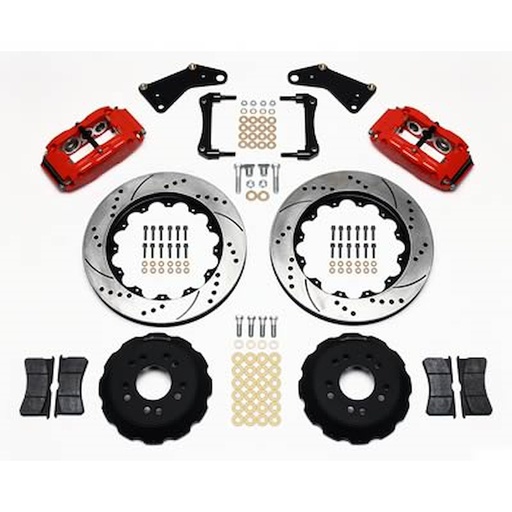 [WIL-140-10617-DR] Wilwood 140-10617-DR: Forged Narrow Superlite 6R Big Brake Kit 1965-1982 Chevrolet Corvette