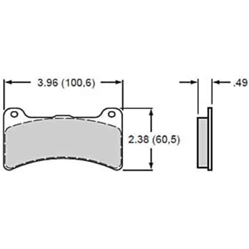 [WIL-150-11363K] Wilwood 150-11363K: BP-10 Smart Pads Brake Pads Calipers: Wilwood DynaPro for 11.00" Rotor