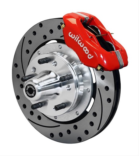 [WIL-140-12022-DR] Wilwood 140-12022-DR: Forged Dynalite Front Brake Kit 1965-1968 GM