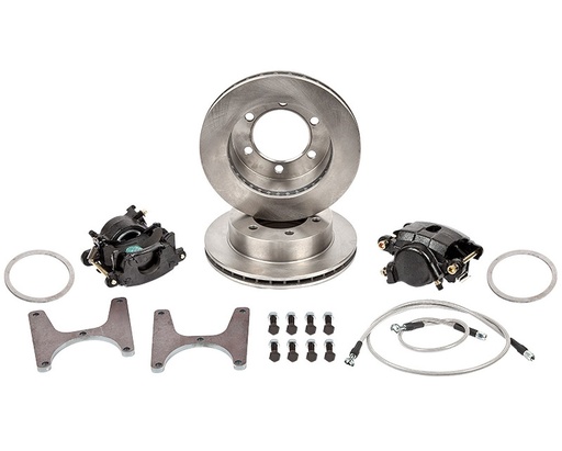 [TGI-140250-1-KIT] Trail Gear 140250-1-KIT: 140250-1-KIT Rear Disc Brake Conversion Kit for Select 1979-1995 Toyota Pickup, 4Runner Trucks with 6-Lug Axles