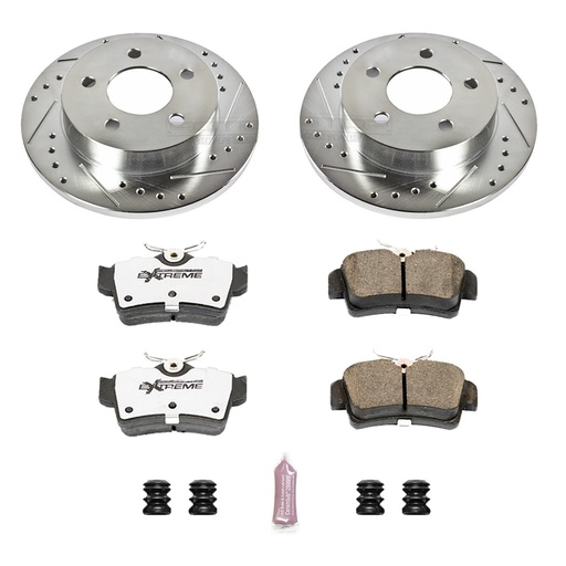 [PWR-K1303-26] Power Stop K1303-26: Z26 Brake Pads & Rotor Kit for Street