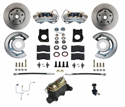 [LEB-FC0001-405] Leed Brakes FC0001-405: 1964.5-1966 Ford/Mercury Front Disc Brake Conversion Kit