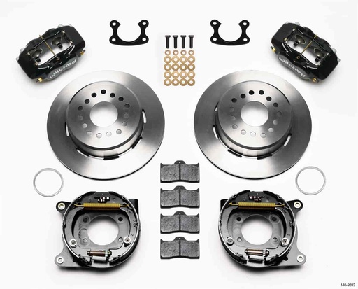 [WIL-140-9282] Wilwood 140-9282: Forged Dynalite Rear Parking Brake Kit Small Ford