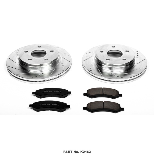 [PWR-K2163] Power Stop K2163: Z23 Evolution Brake Kit for Dodge, Ram, Chrysler