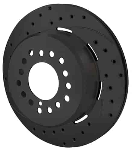 [WIL-160-9815-BK] Wilwood 160-9815-BK: SRP Drilled Performance Rotor and Hat