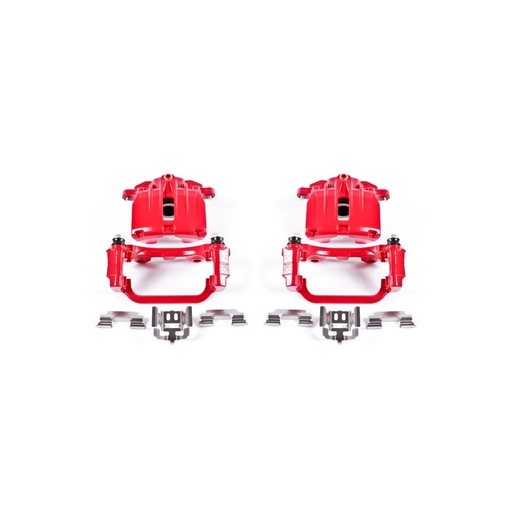 [PWR-S4726] Power Stop S4726: Performance Rear Brake Calipers Powder Coated Red Pair