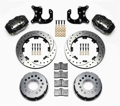 [WIL-140-2115-BD] Wilwood 140-2115-BD: Forged Dynalite Pro Series Brake Kit Rear End: Big Ford Flange