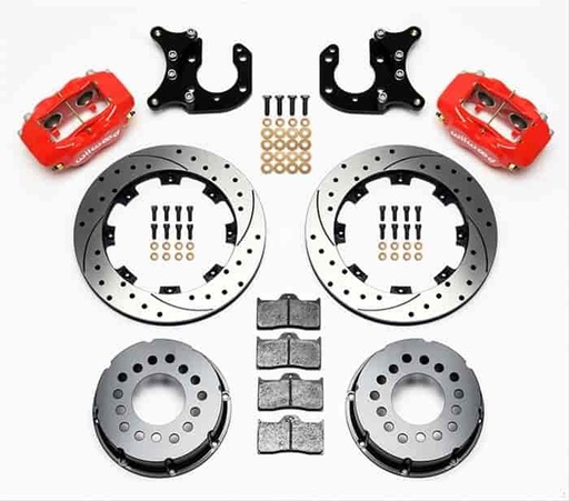 [WIL-140-2115-DR] Wilwood 140-2115-DR: Forged Dynalite Pro Series Brake Kit Rear End: Big Ford Flange