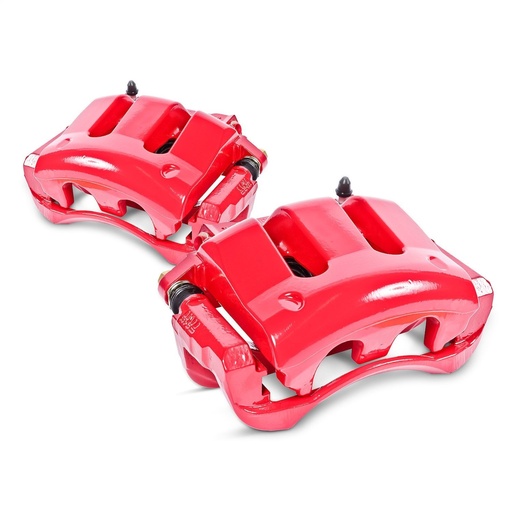 [PWR-S4754] Power Stop S4754: Performance Rear Brake Calipers Powder Coated Red Pair