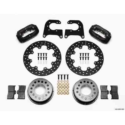 [WIL-140-0263-BD] Wilwood 140-0263-BD: Forged Dynalite Rear Drag Brake Kit Rear End: 12 Bolt Flange