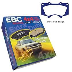 [EBC-DP61657] EBC Brakes DP61657: Greenstuff 6K Brake Pads