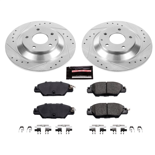 [PWR-K7516] Power Stop K7516: Z23 Rear Brake Pads & Rotor Kit