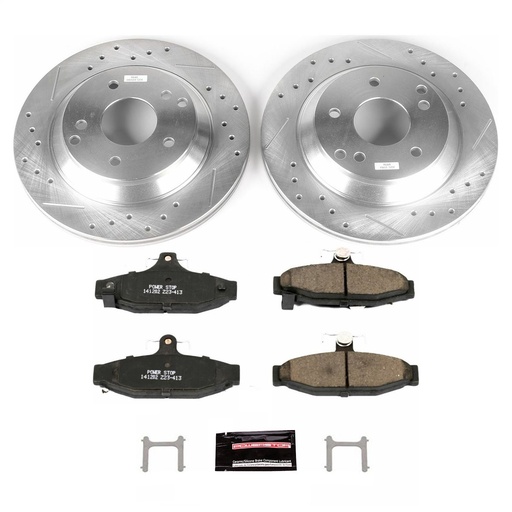 [PWR-K1523] Power Stop K1523: Z23 Rear Brake Pads & Rotor Kit