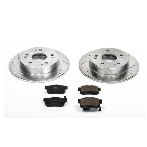 [PWR-K1243] Power Stop K1243: Z23 Rear Brake Pads & Rotor Kit