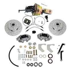 [SUM-BK-45037] Summit Racing™ Stock Spindle Drum-to-Disc Brake Conversion Kits