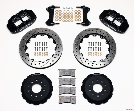 [WIL-140-9833-D] Wilwood 140-9833-D: Forged Narrow Superlite 6R Big Brake Kit 1998-2002 Chevy Camaro