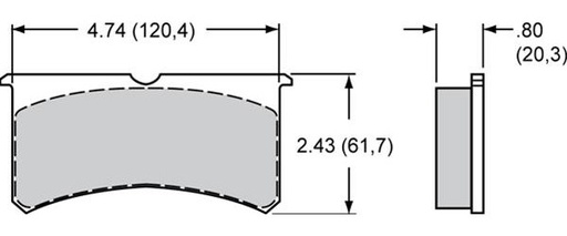 [WIL-150-30-7420K] Wilwood 150-30-7420K: 150-30-7420K Smart Pad BP-30 Brake Pads