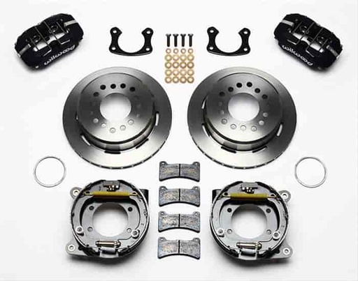 [WIL-140-11402] Wilwood 140-11402: Dynapro Low-Profile Rear Parking Brake Kit Rear End Axle: Big Ford New Style