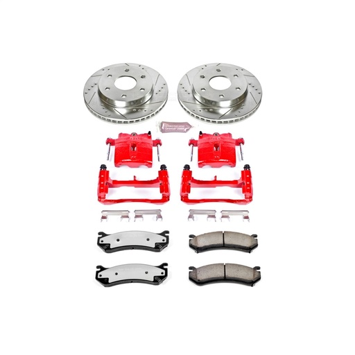 [PWR-KC2009-36] Power Stop KC2009-36: Truck and Tow Z36 Front Brake Pad, Rotor and Caliper Kit