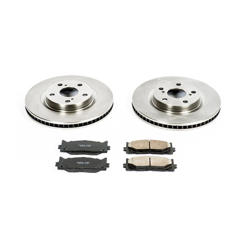 [PWR-KOE3053] Power Stop KOE3053: Autospecialty OE Stock Replacement 1-Click Daily Driver Brake Kit