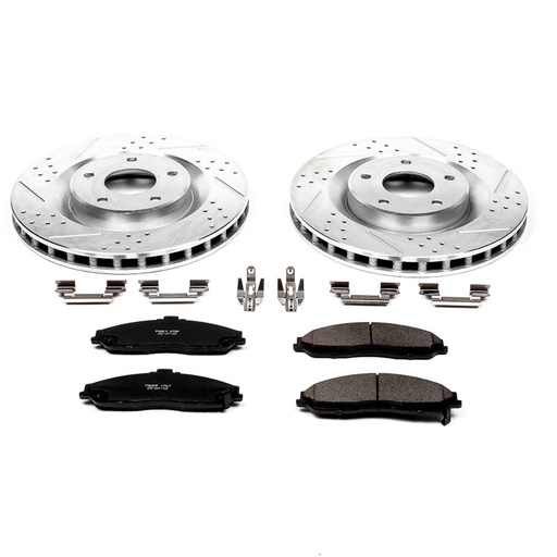 [PWR-K1417] Power Stop K1417: Z23 Evolution Brake Kit for 2005-2013 Chevrolet Corvette