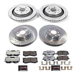[PWR-K9030-26] Power Stop K9030-26: K9030-26 Z26 Street Performance Ceramic Brake Pad & Drilled & Slotted Rotor Kit
