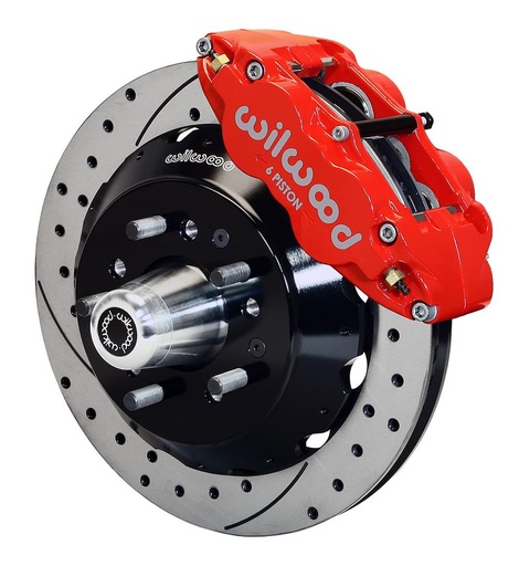 [WIL-140-10492-DR] Wilwood 140-10492-DR: Forged Narrow Superlite 6R Big Brake Kit 1979-1985 GM Vehicles