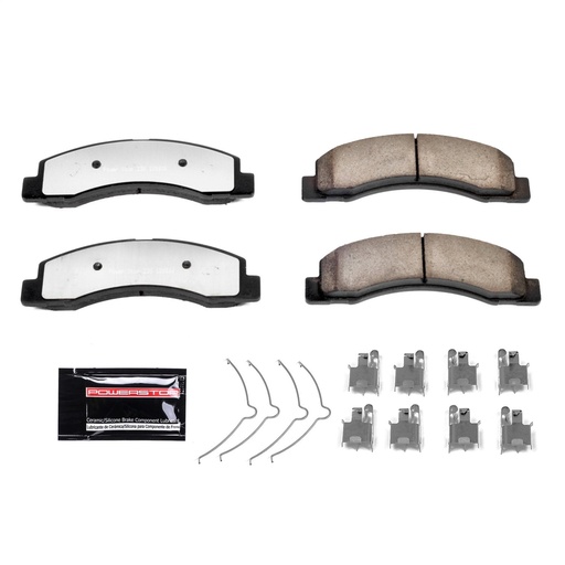 [PWR-Z36-756] Power Stop Z36-756: Z36 Truck And Tow Carbon Ceramic Brake Pads Specifically engineered for towing or hauling