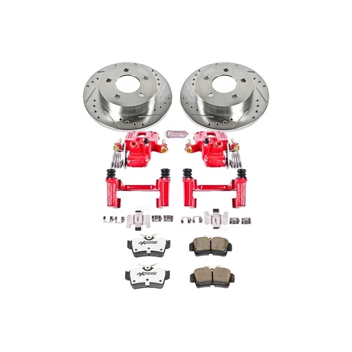 [PWR-KC1303-26] Power Stop KC1303-26: Z26 Extreme Street Warrior 1-Click Brake Kit w/Calipers