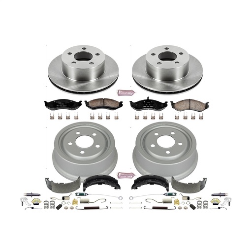 [PWR-KOE15073DK] Power Stop KOE15073DK: Autospecialty OE Stock Replacement 1-Click Daily Driver Brake Kit