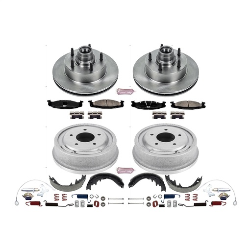 [PWR-KOE15091DK] Power Stop KOE15091DK: Autospecialty OE Stock Replacement 1-Click Daily Driver Brake Kit