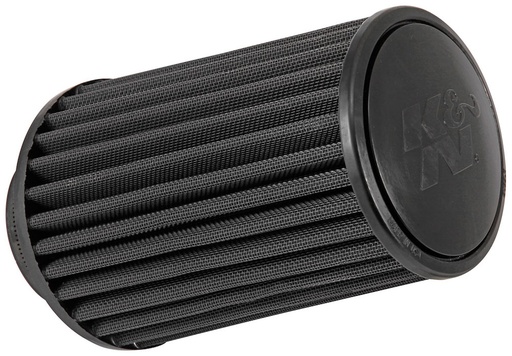 [KNN-RU-3105HBK] K&N RU-3105HBK: RU-3105HBK Round Straight Black Air Filter Flange Diameter: 3.5 in. (89 mm)
