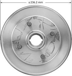 [BEN-PDR0476] Bendix Brakes Brake Drums