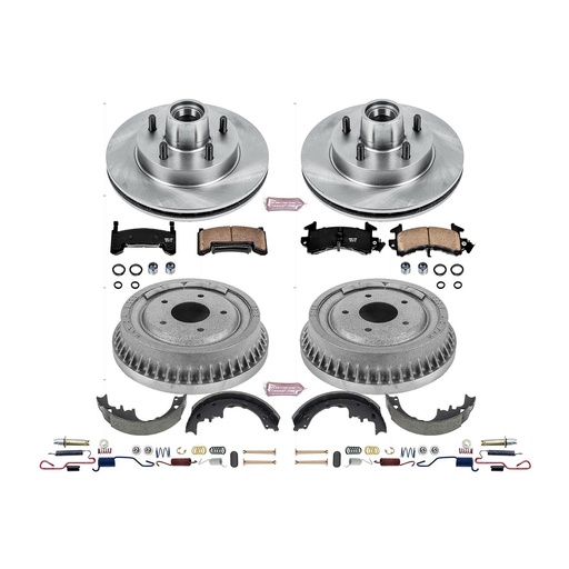 [PWR-KOE15025DK] Power Stop KOE15025DK: Autospecialty OE Stock Replacement 1-Click Daily Driver Brake Kit