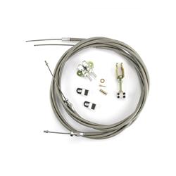[LOK-EC-81FHT] Lokar EC-81FHT: EC-81FHT Floor Mount Emergency Brake Cable Kit Ford Explorer & Wilwood Disc w/Int. Drum E-Brake