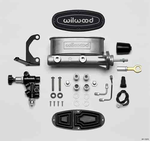 [WIL-261-14158] Wilwood 261-14158: Aluminum Tandem Master Cylinder Kit