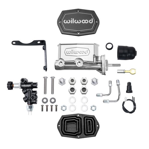 [WIL-261-17319-P] Wilwood 261-17319-P: 261-17319-P Aluminum Tandem Compact Master Cylinder Kits